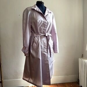 Vintage Lavender Raincoat